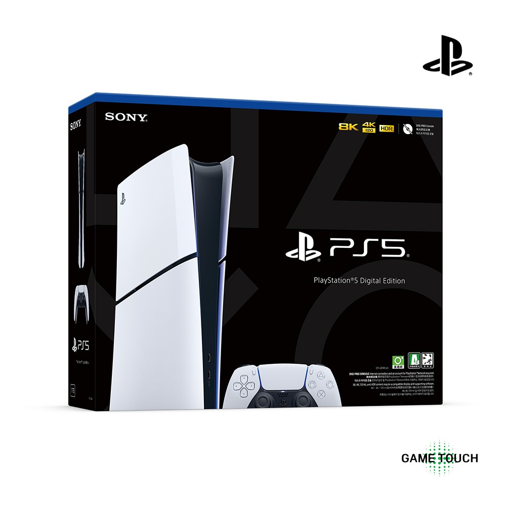 소니 PS5 PlayStation5 플레이스테이션 5 디지털 에디션 슬림